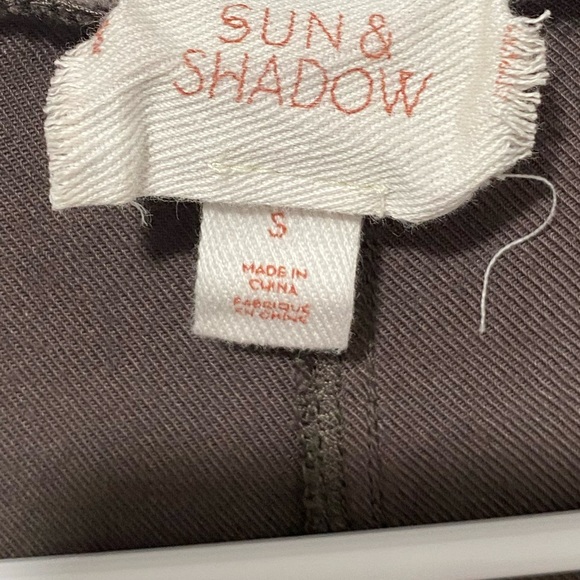 Sun & Shadow drape front jacket. Size S - Picture 6 of 6